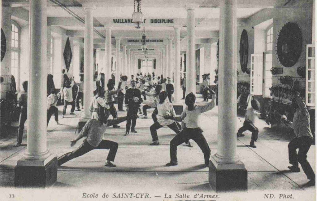 L'école de Saint-Cyr - Cours d'Escrime