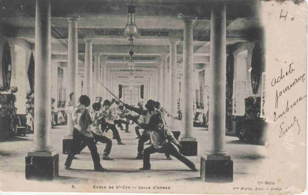 L'école de Saint-Cyr - Cours d'Escrime