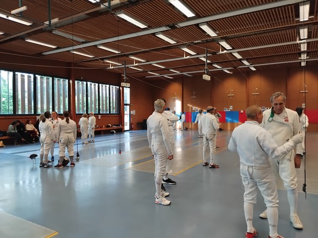 Rencontre sportive et amicale avec Épée Escrime Loisir